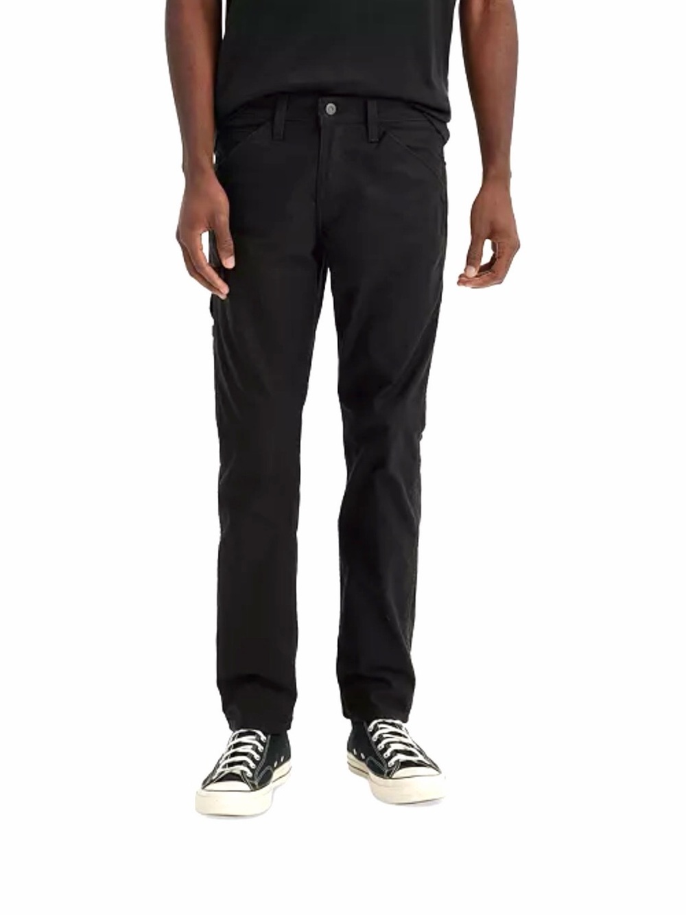 Levi's 511 Slim Fit Workwear Utility Cargo Stretch Pants Black Men’s Size 33x30